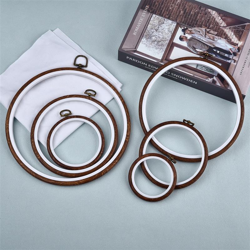Embroidery Hoop Stand - Conjunto De Moldura De Aros Bordados