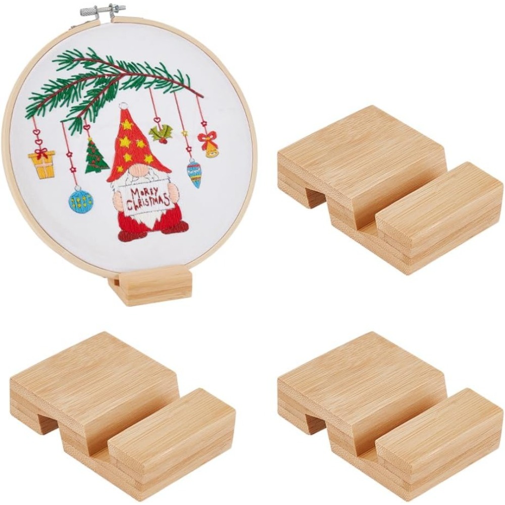 Embroidery Hoop Stand - 4 pçs bordado aro base de