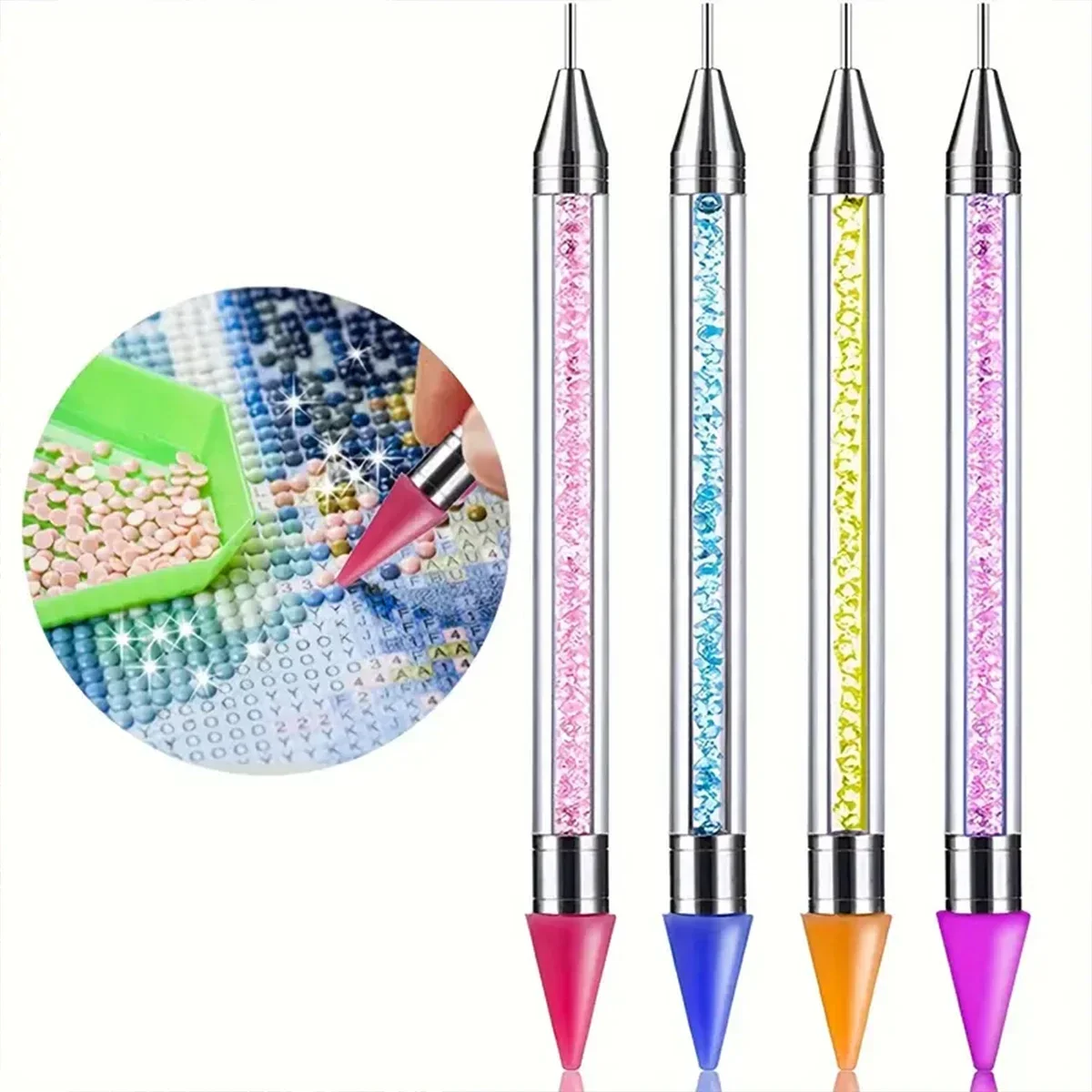 Embroidery Handicraft - Waxless Ferramenta de Pintura Diamante, Ponta