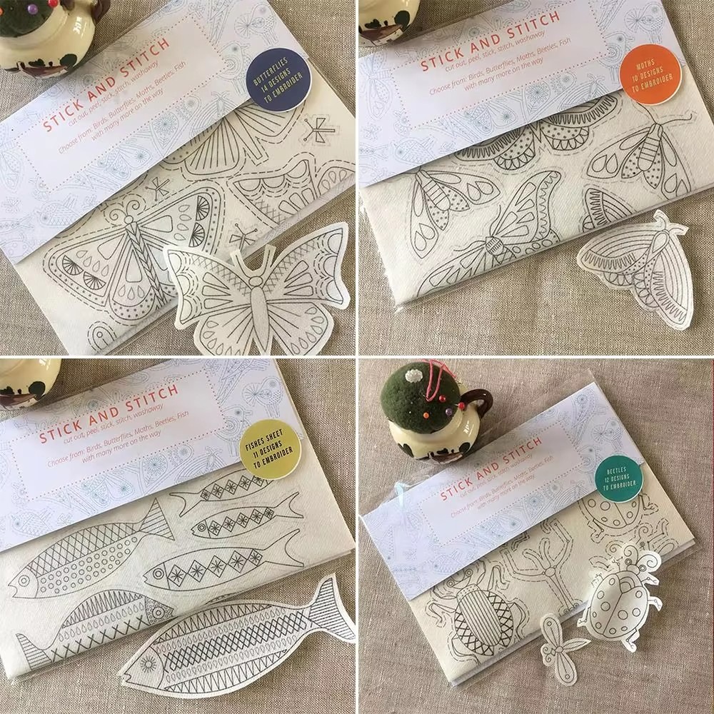 Embroidery Web - Diy transferências de bordado solúvel em