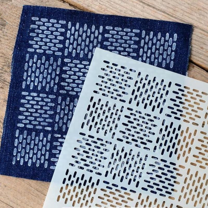 Embroidery Handicraft - 9/32 pçs sashiko bordado modelo diy