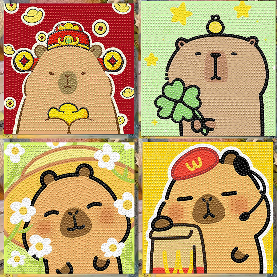 Embroidery Gift Ideas - Pintura Decorativa de Cristal com Tema