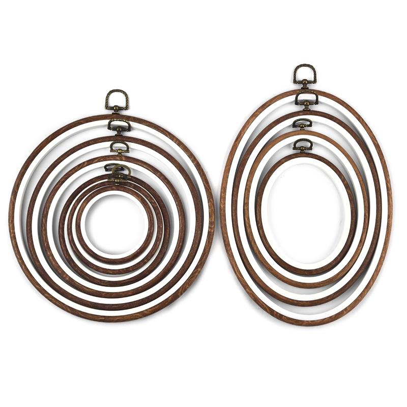 Conjunto De Moldura De Aros Bo - Embroidery Hoop Stand avaliação e preço
