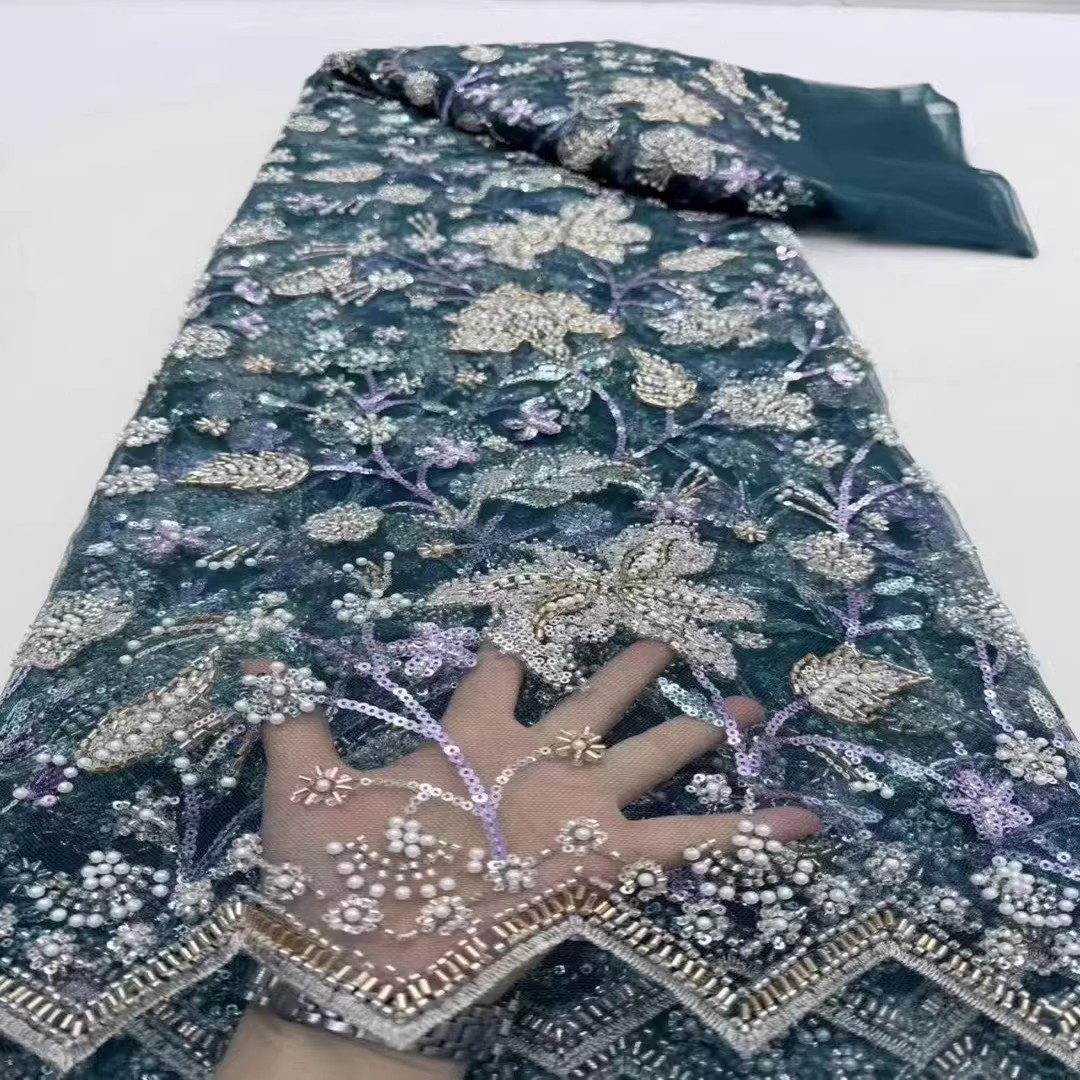Tecido de bordado com lantejou - Embroidery Beads avaliação e preço