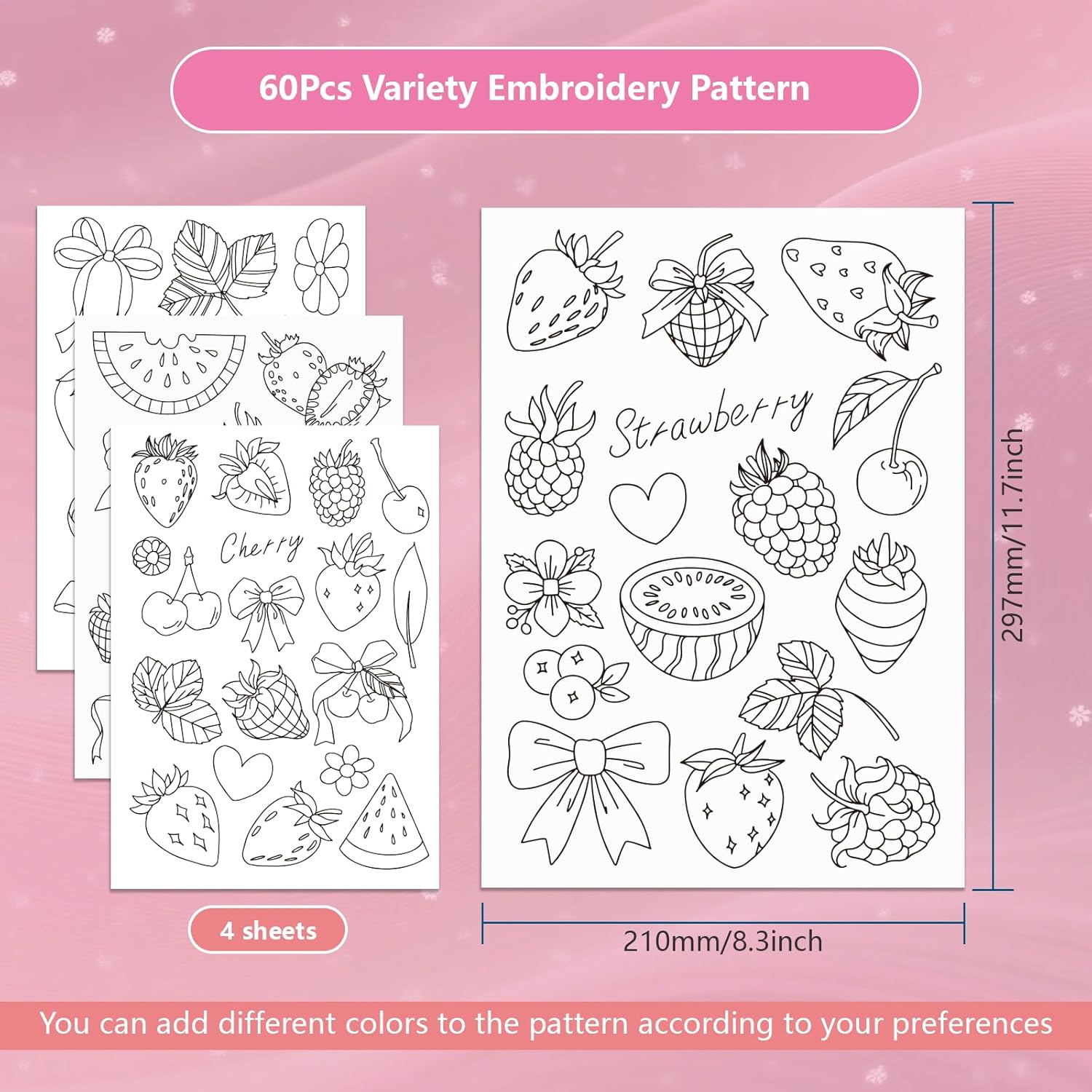 Papel de Bordado Pré-Imprimido - Embroidery Web avaliação e preço