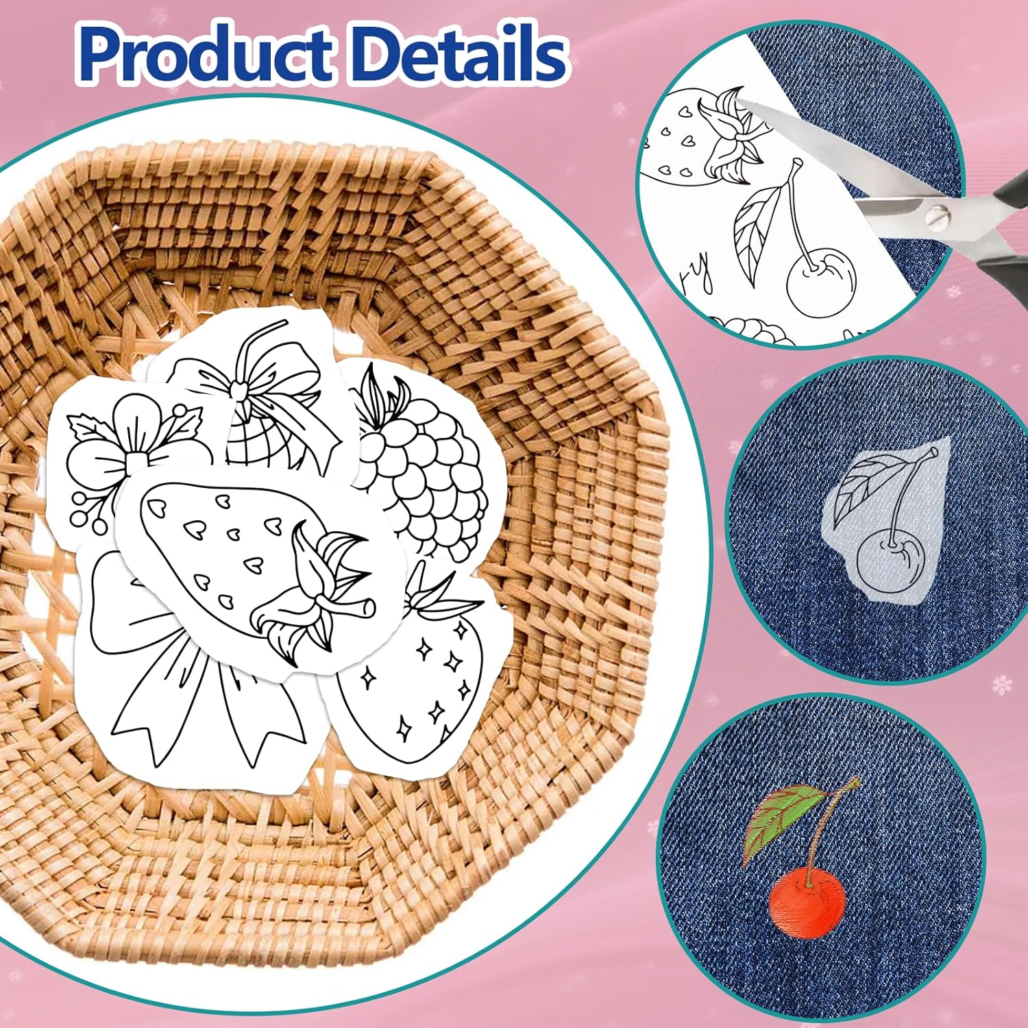Papel de Bordado Pré-Imprimido - Embroidery Web avaliação e preço