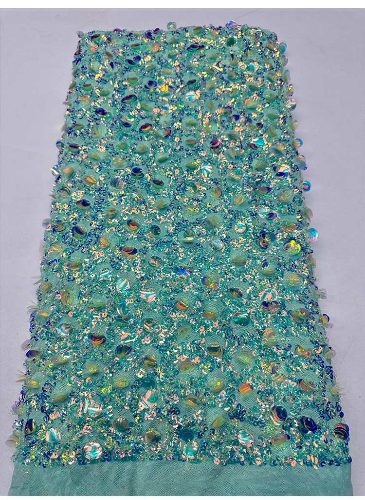 1 jarda requintado colorido ta - Embroidery Beads avaliação e preço