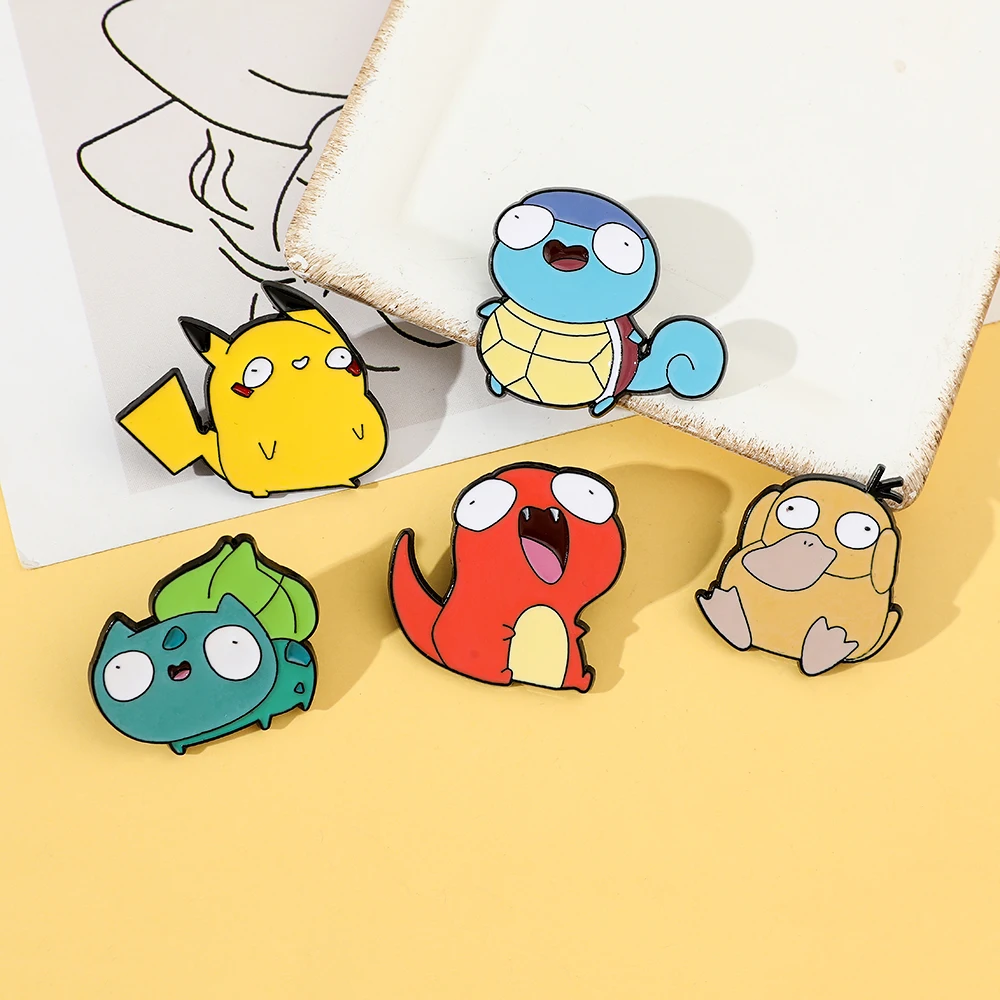 5 Peças Broche de Desenho Anim - Embroidery Garment avaliação e preço