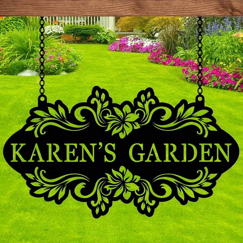 Placa de Arte em Metal Persona - Embroidery Garden avaliação e preço