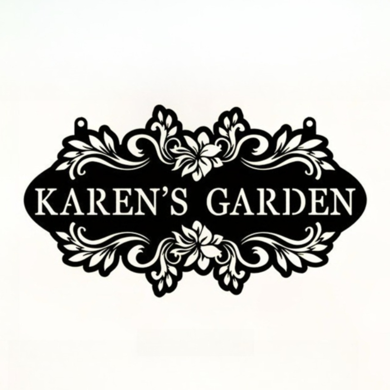 Placa de Arte em Metal Persona - Embroidery Garden avaliação e preço