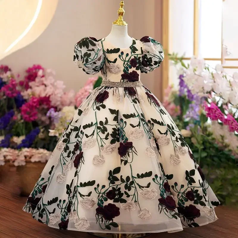 Vestidos de princesa, vestidos - Embroidery Web avaliação e preço