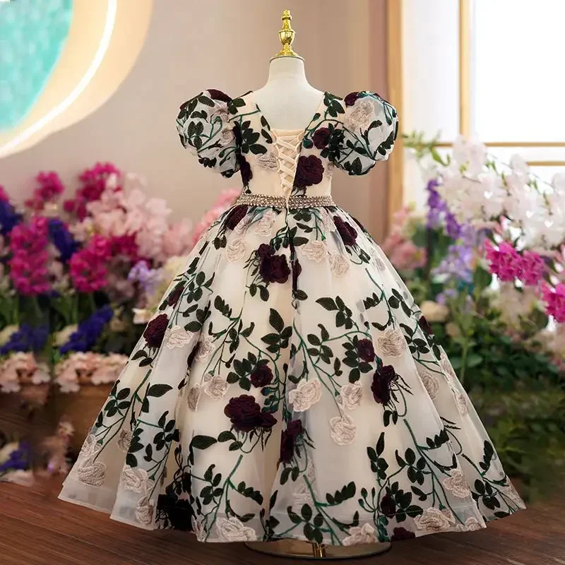 Vestidos de princesa, vestidos - Embroidery Web avaliação e preço