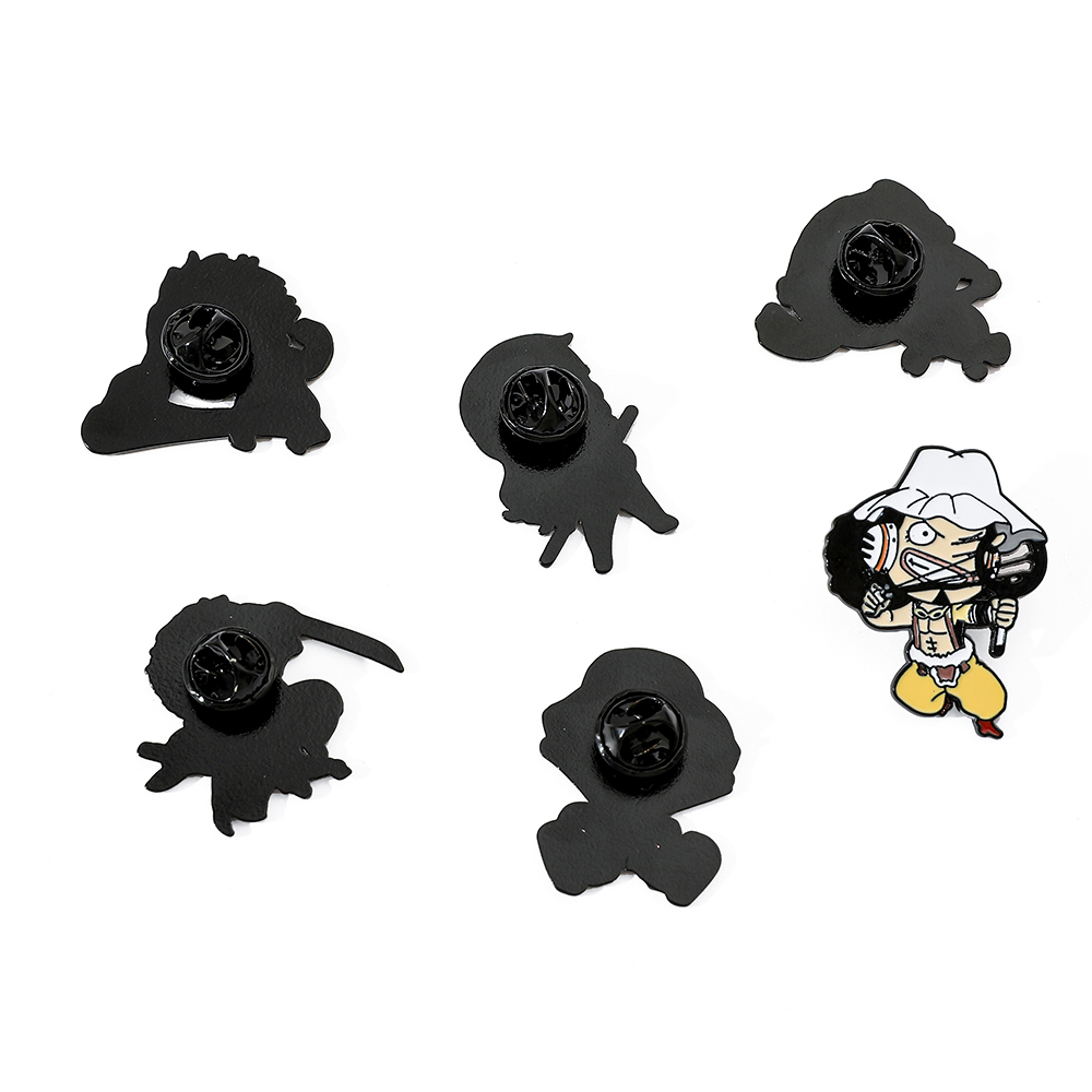 6 Peças Broche de Desenho Anim - Embroidery Garment avaliação e preço