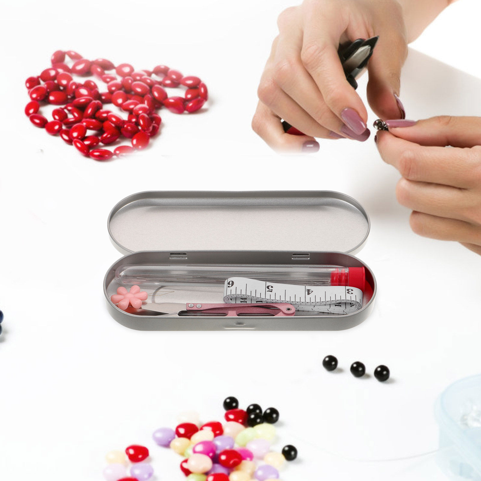 Kit de Agulhas para Miçangas c - Embroidery Beads avaliação e preço