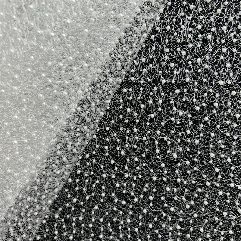 Tecido de Renda Branca com Pad - Embroidery Beads avaliação e preço