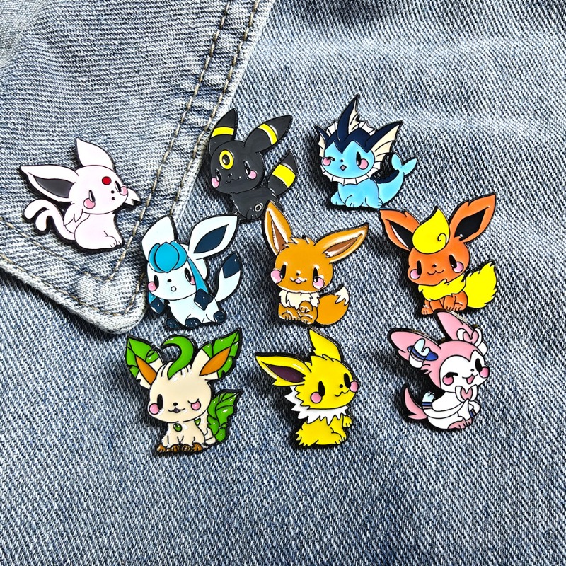 Conjunto de 9 Broches de Anime - Embroidery Garment avaliação e preço
