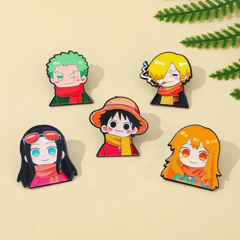 5 Peças Broche de Anime Fofo e - Embroidery Garment avaliação e preço