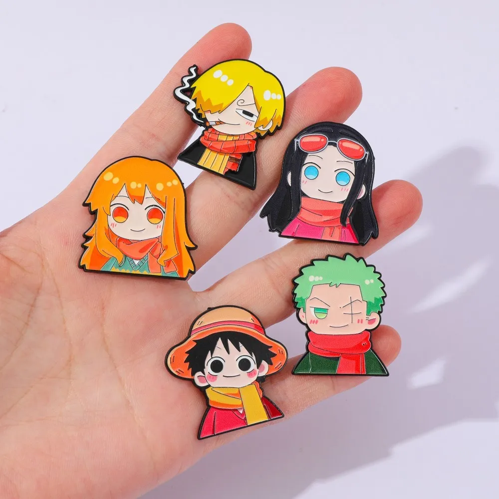 5 Peças Broche de Anime Fofo e - Embroidery Garment avaliação e preço