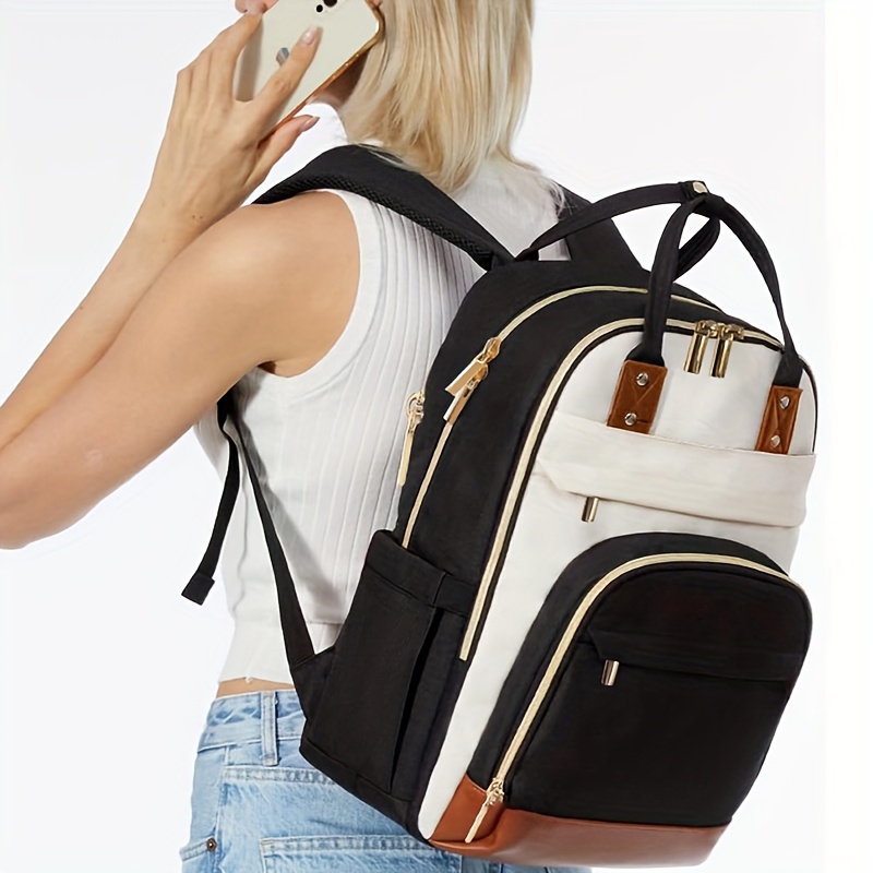 Mochila Feminina Bicolor para  - Embroidery Bag avaliação e preço