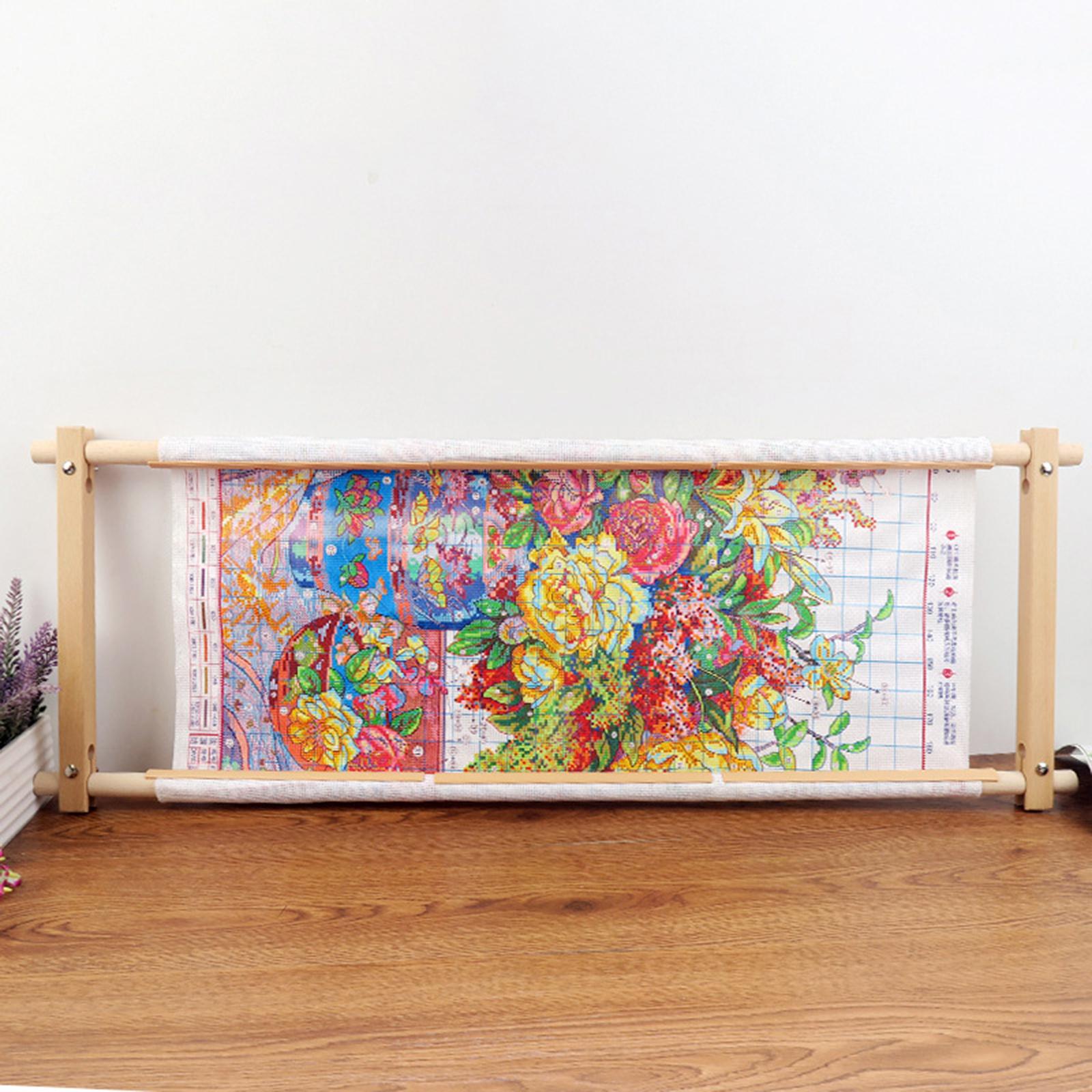 Kit de Bastidor de Bordado em  - Embroidery Hoop Stand avaliação e preço