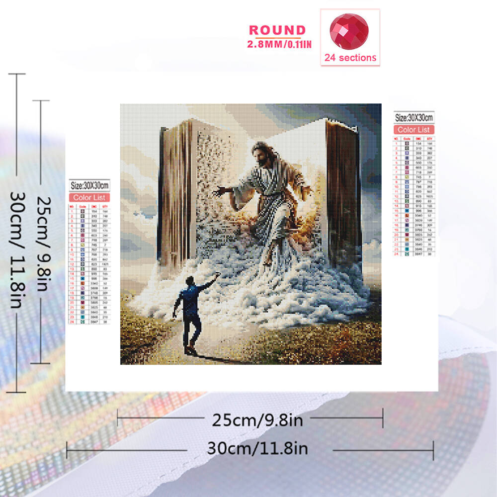 Evershine 5d diy pintura diama - Embroidery Jesus avaliação e preço