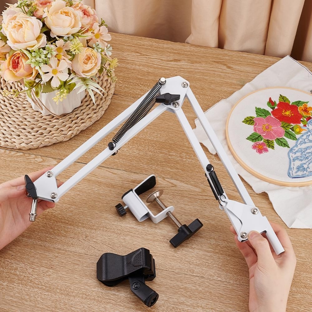 Kit de suporte de mesa de bord - Embroidery Hoop Stand avaliação e preço