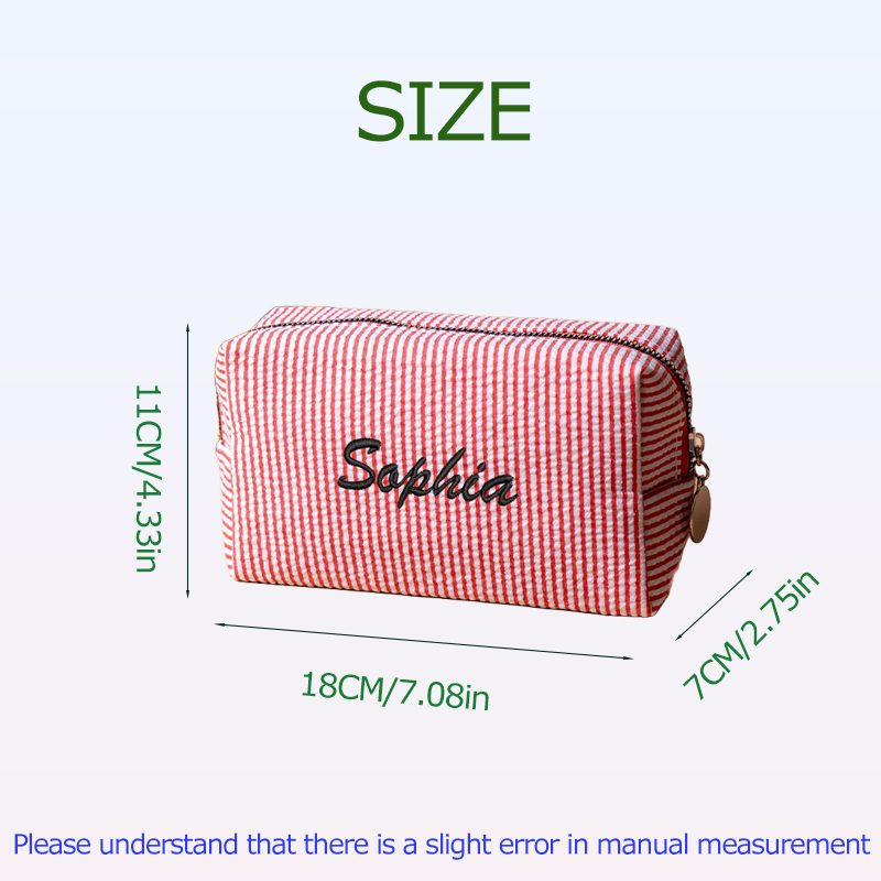 Bolsa de Maquiagem Personaliza - Embroidery Gift Ideas avaliação e preço