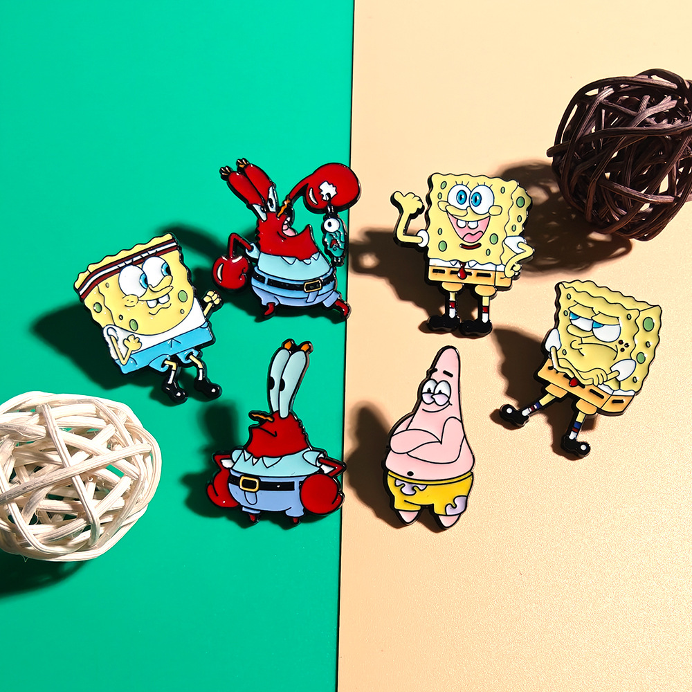 Conjunto de 6 Broches do Bob E - Embroidery Garment avaliação e preço