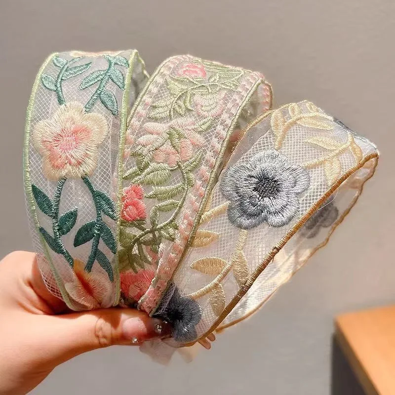 1/3 pçs elegante chiffon borda - Embroidery Hooping avaliação e preço