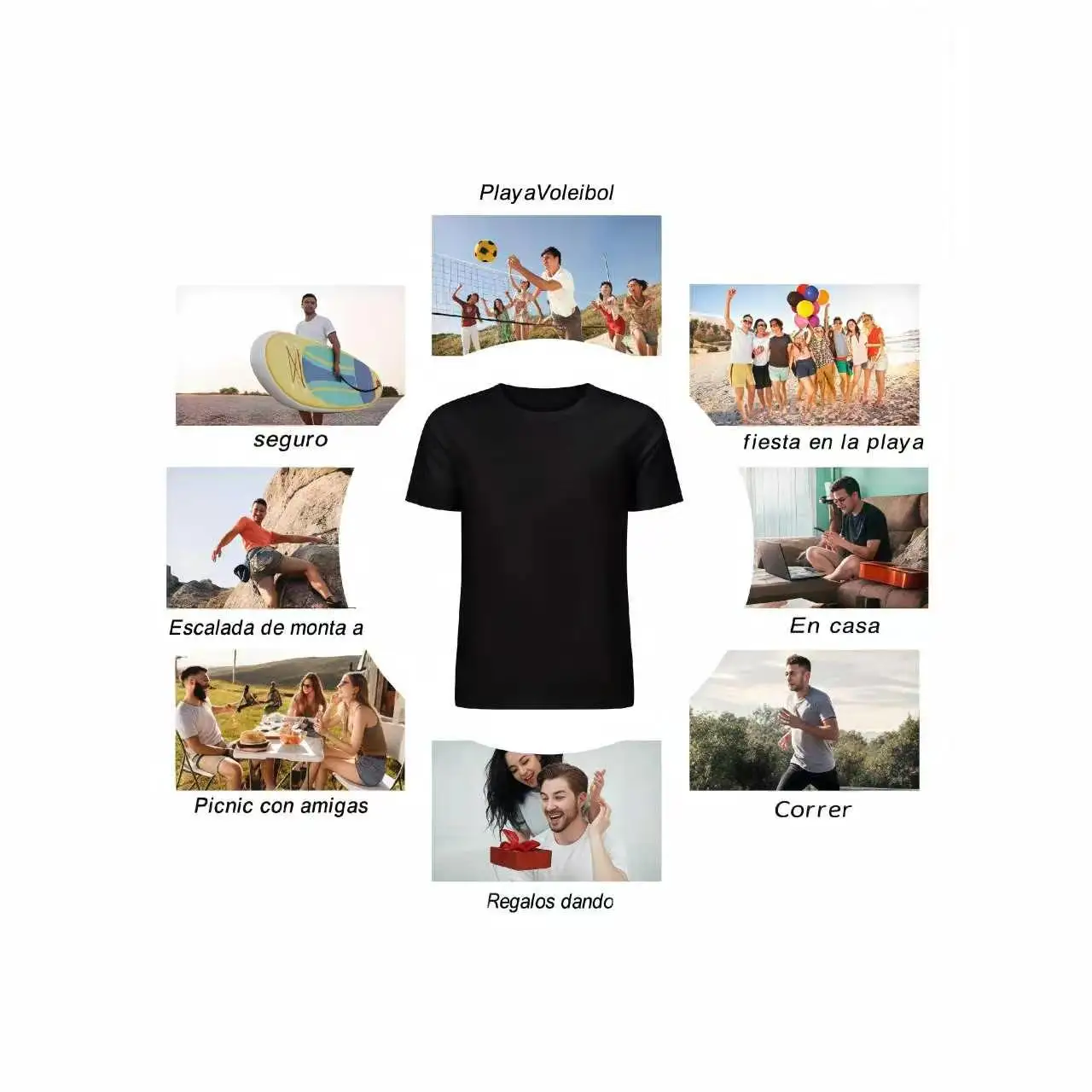 Camiseta de Algodão Pesado par - Embroidery Gift Ideas avaliação e preço