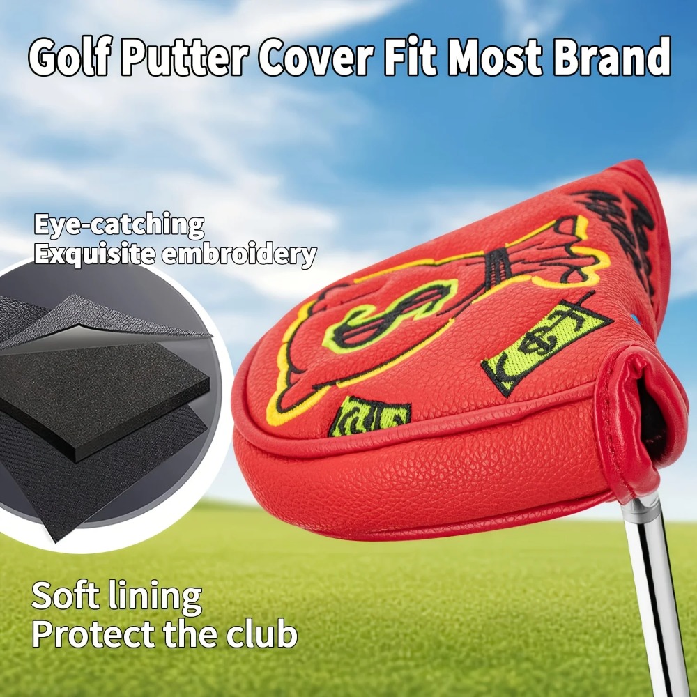 Capa para Putter de Golfe |    - Embroidery Gift Ideas avaliação e preço