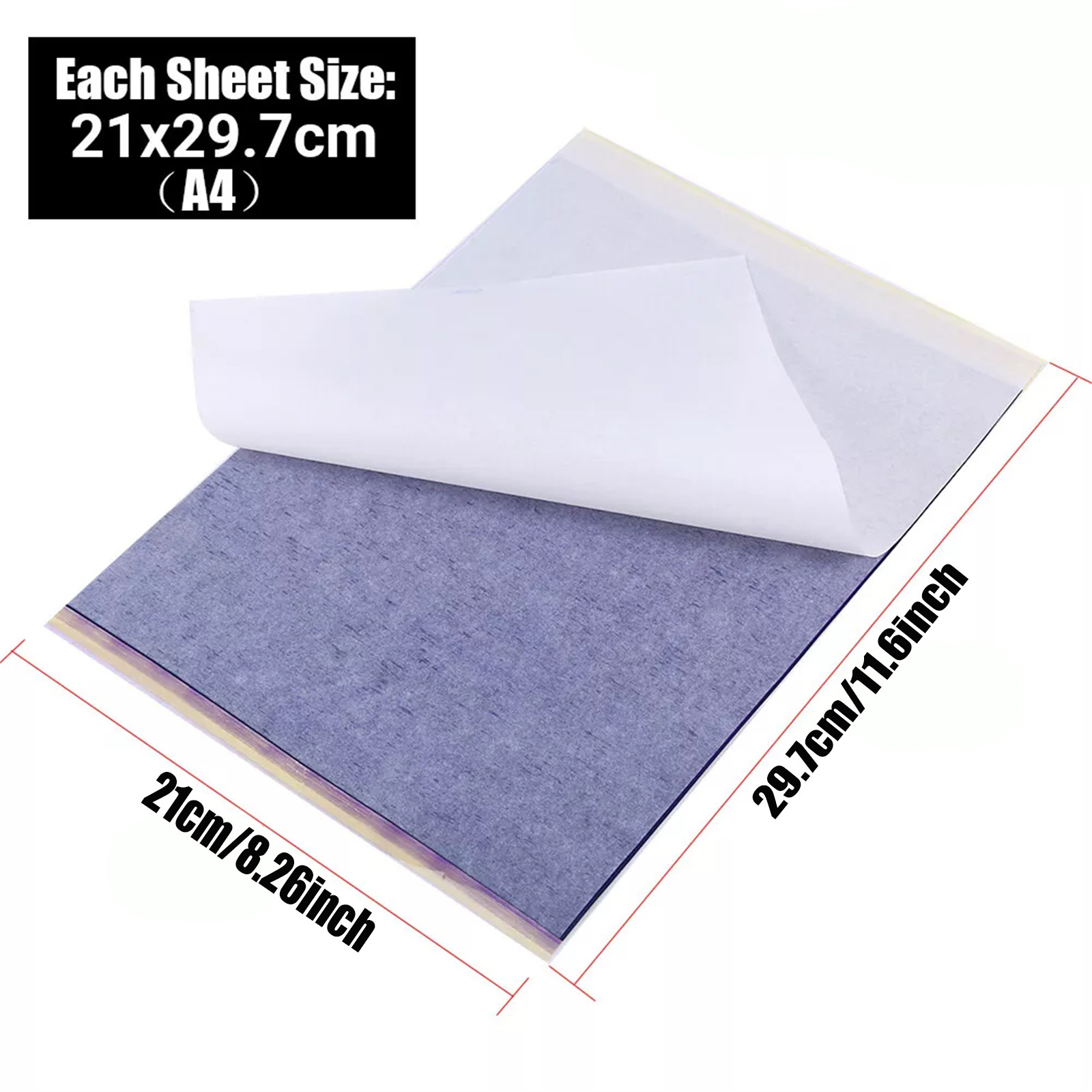 100 pçs papéis de transferênci - Transfer Paper Carbon avaliação e preço