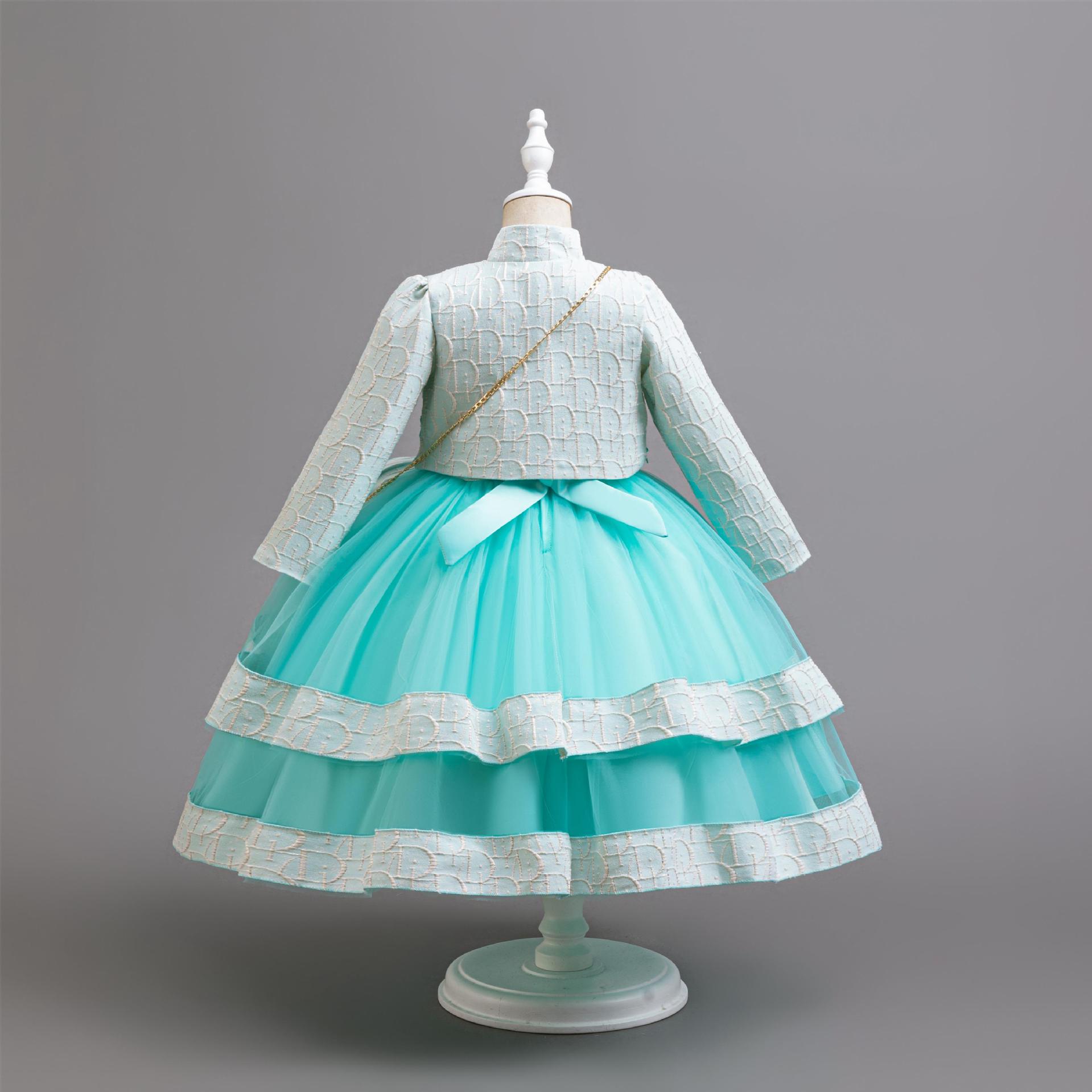 Vestido de Manga Longa para Me - Embroidery Web avaliação e preço