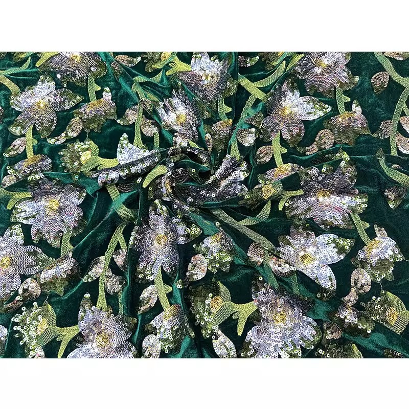 Tecido de veludo retrô artesan - Embroidery Beads avaliação e preço